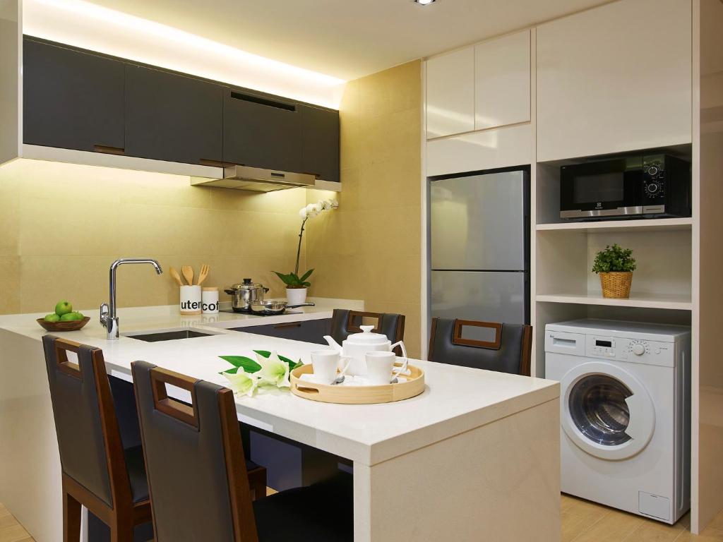 Сьюит (Люкс с 2 спальнями), Oasia Residence Singapore