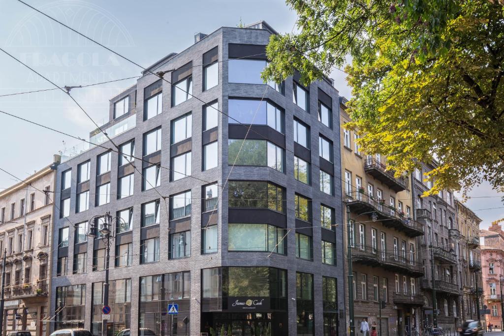 Modern View of Planty Park by Fragola Room Type - One-Bedroom Apartment with Terrace