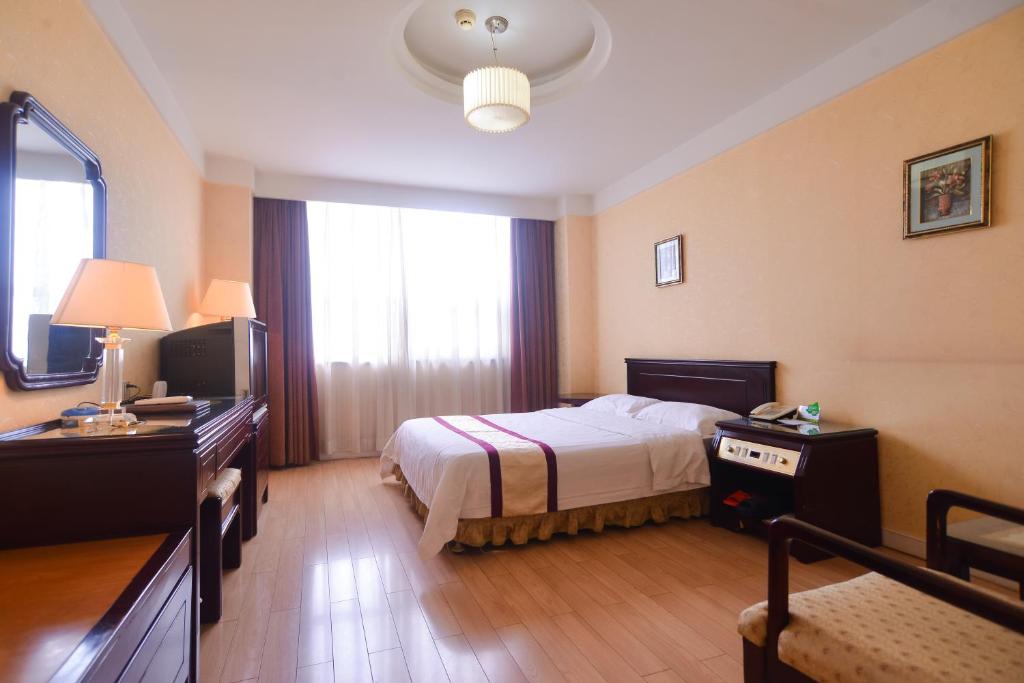 Двухместный (Бюджетный двухместный номер с 1 кроватью), Qinhuangdao Yang Cheng Hotel
