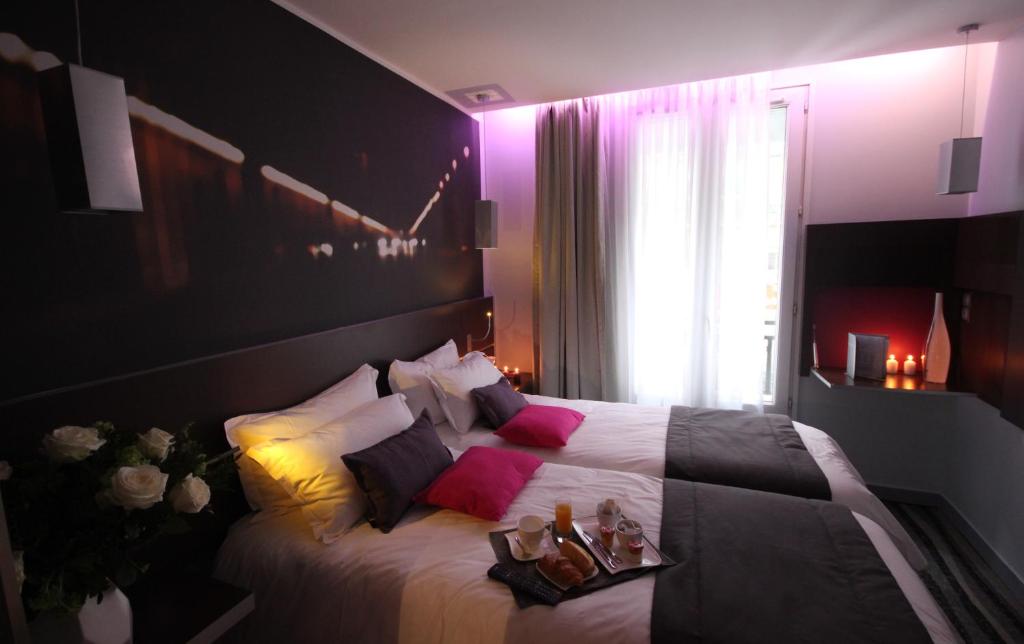 Двухместный (Двухместный номер с 2 отдельными кроватями), Hôtel Lumières Montmartre Paris