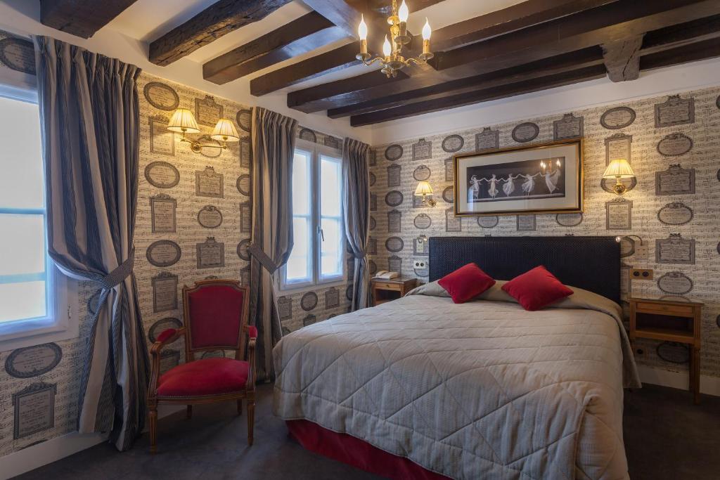 Двухместный (Двухместный номер Делюкс с 1 кроватью), Grand Hôtel de L'Univers Saint-Germain