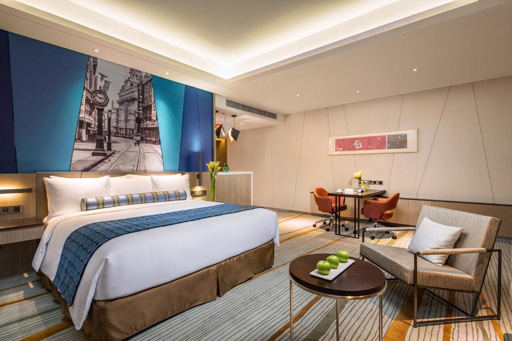 Двухместный (Двухместный номер бизнес-класса с 1 кроватью), Radisson Blu Shanghai Pudong Jinqiao