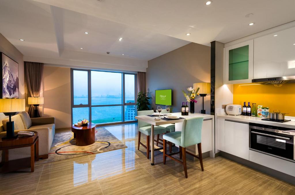 Апартаменты (Апартаменты с 1 спальней), Oakwood Hotel & Residence Suzhou