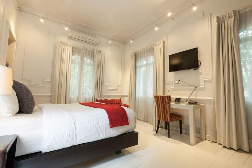 Двухместный (Двухместный номер Делюкс с 1 кроватью), Hotel Villa Condesa