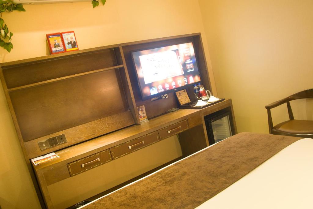 Двухместный (Фирменный двухместный номер с 1 кроватью), James Joyce Coffetel Tianhe North Tianrun Road