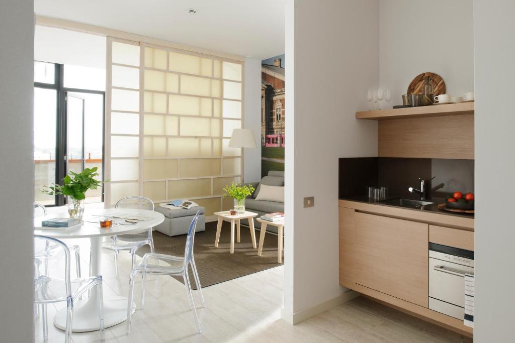 Апартаменты (Апартаменты в пентхаусе с 1 спальней, вид на реку), Eric Vökel Boutique Apartments - Amsterdam Suites