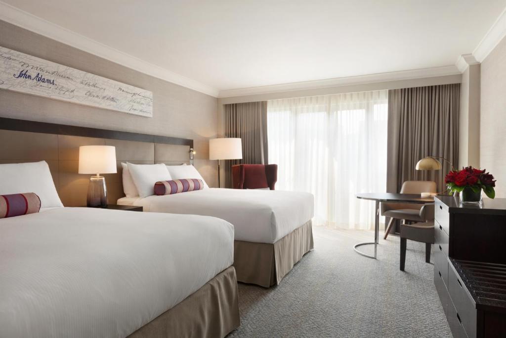Двухместный (Фирменный номер Fairmont с 2 кроватями размера «queen-size»), The Fairmont Washington DC