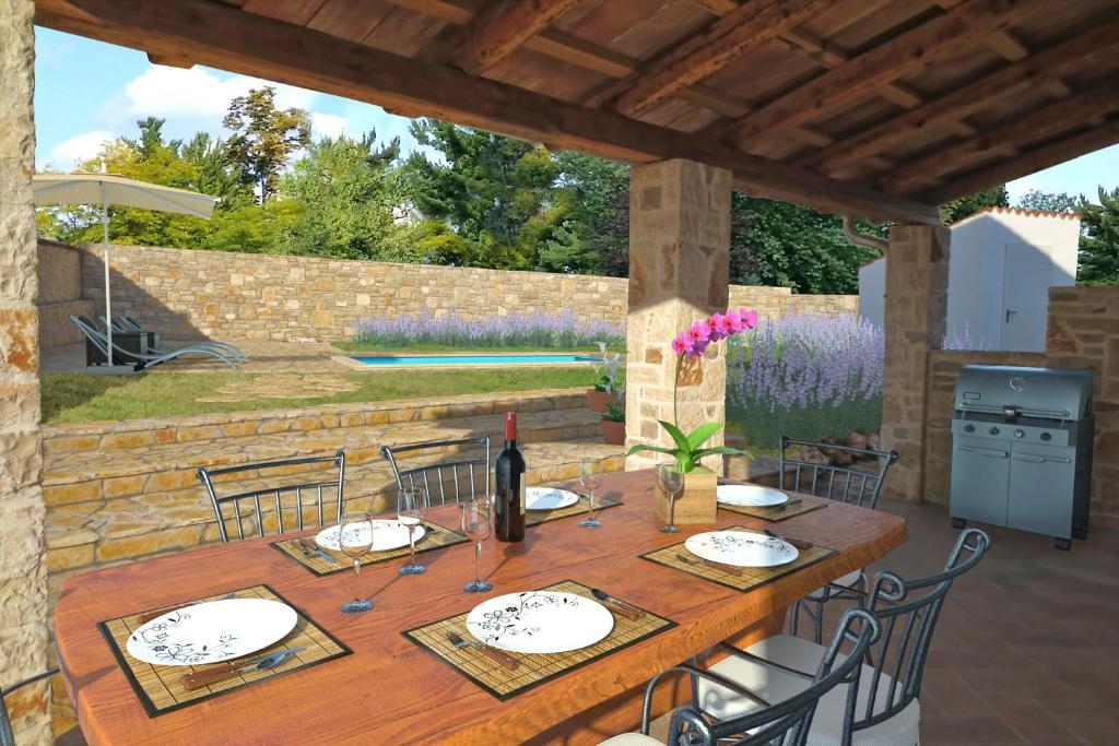 Cozy istrian stone villa Sasso with private pool photo 1
