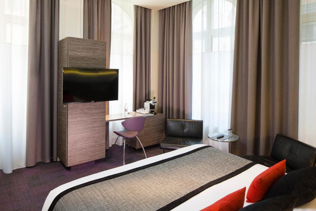 Двухместный (Двухместный номер Делюкс с 1 кроватью), Hôtel Gutenberg