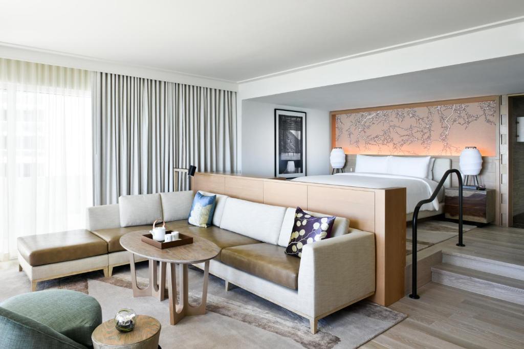 Сьюит (Люкс с кроватью размера «king-size» и видом на океан), Nobu Hotel Miami Beach