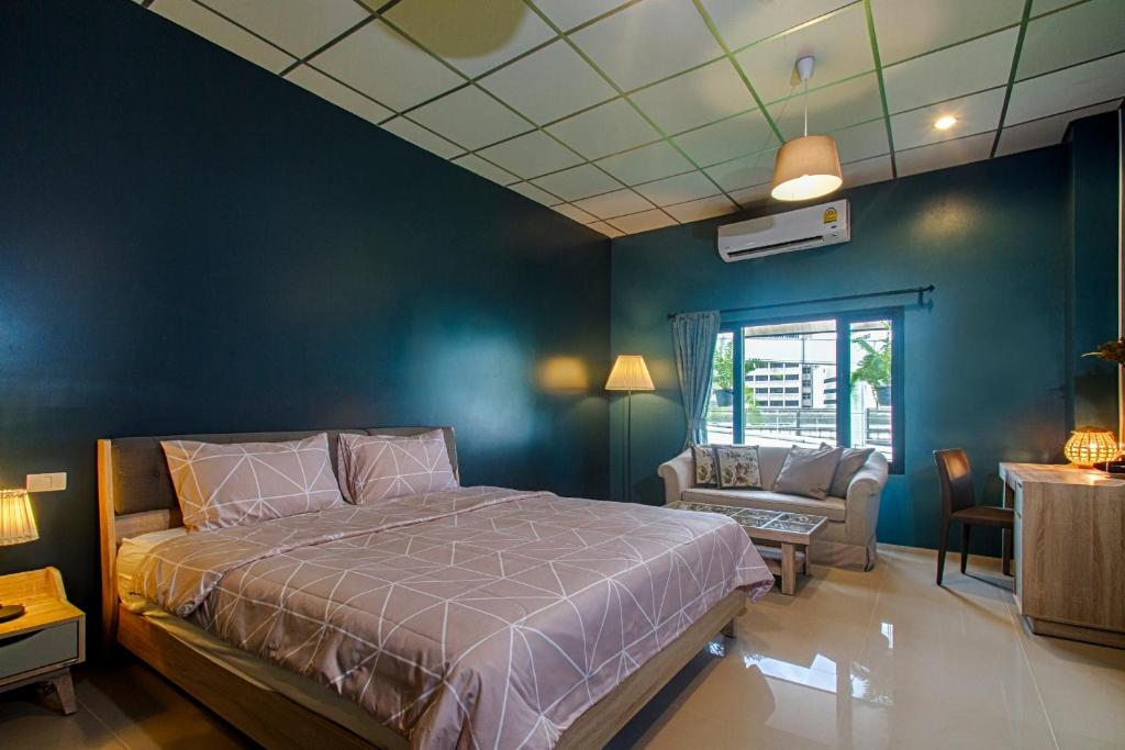 Двухместный (Номер с кроватью размера «king-size»), Hom Hostel & Cooking Club