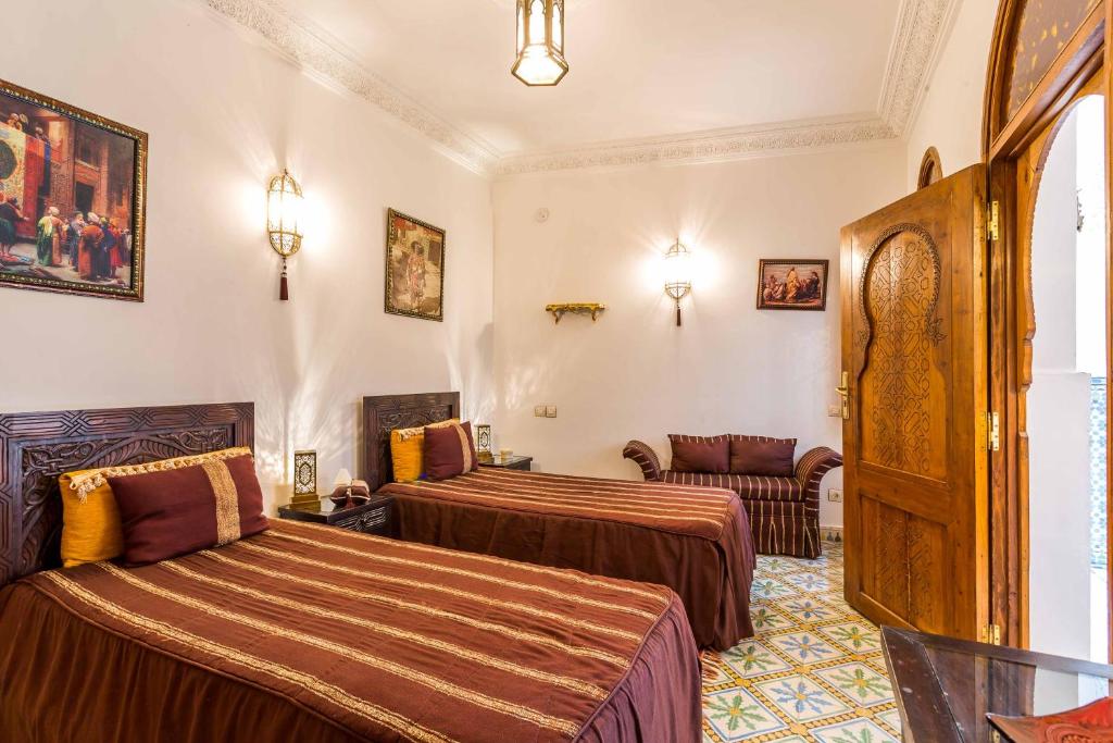 Двухместный (Стандартный двухместный номер с 1 кроватью), Riad Mouna