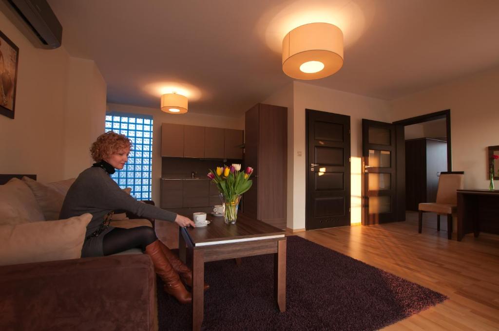 Апартаменты (Улучшенные апартаменты (для 5 взрослых)), Aparthotel Baltic Spa