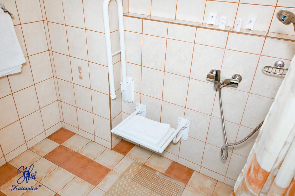 Двухместный (Двухместный номер эконом-класса с 1 кроватью), Hotel Katowice Economy