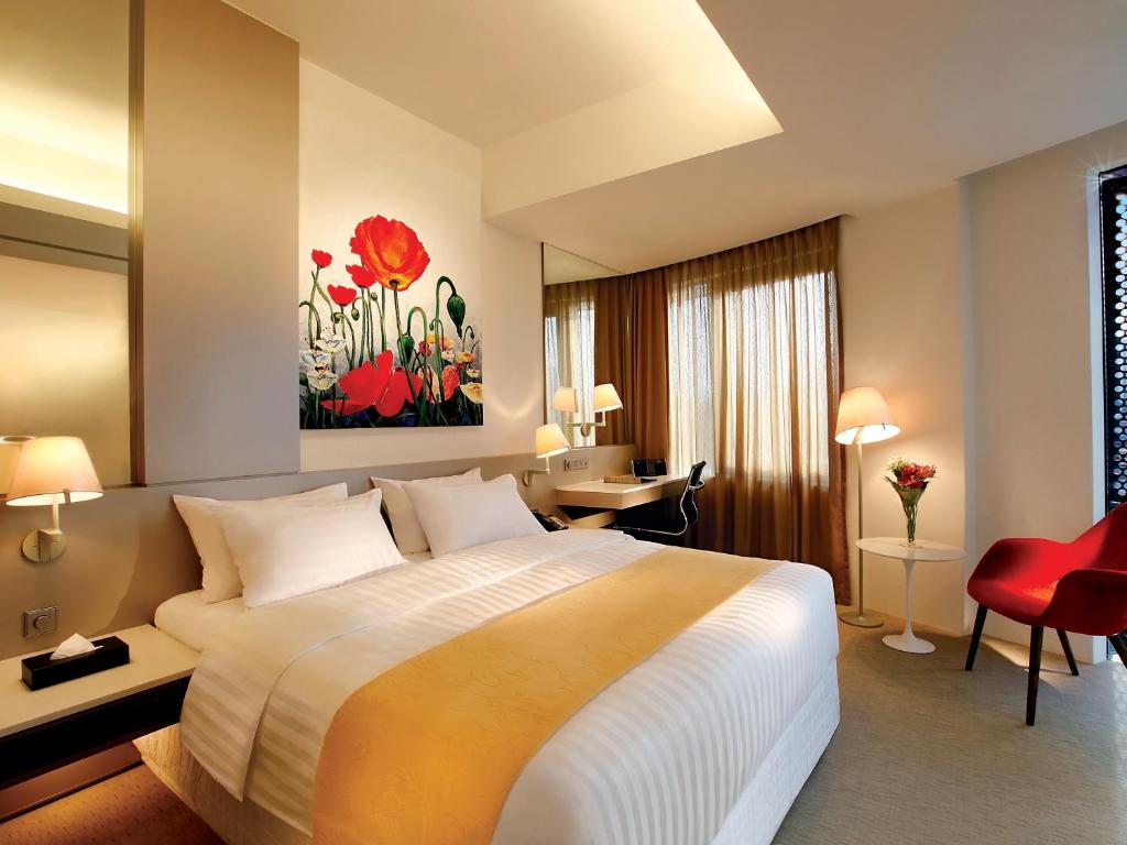 Двухместный (Двухместный номер Делюкс с 1 кроватью), Wangz Hotel