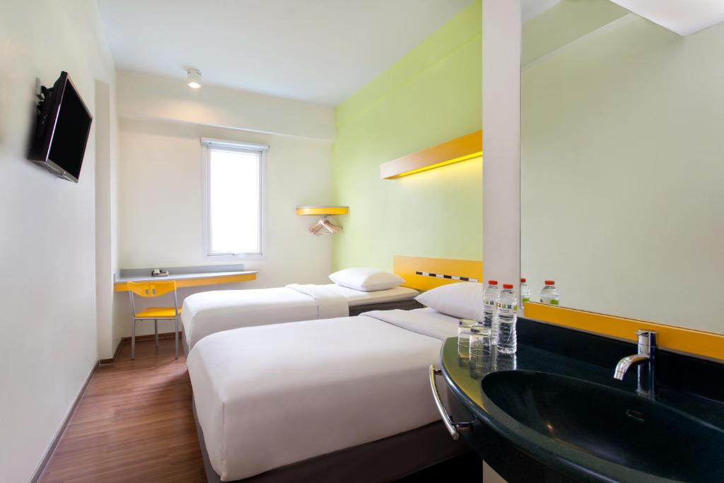 Двухместный (Двухместный номер с 2 односпальными кроватями), Ibis Budget Jakarta Cikini