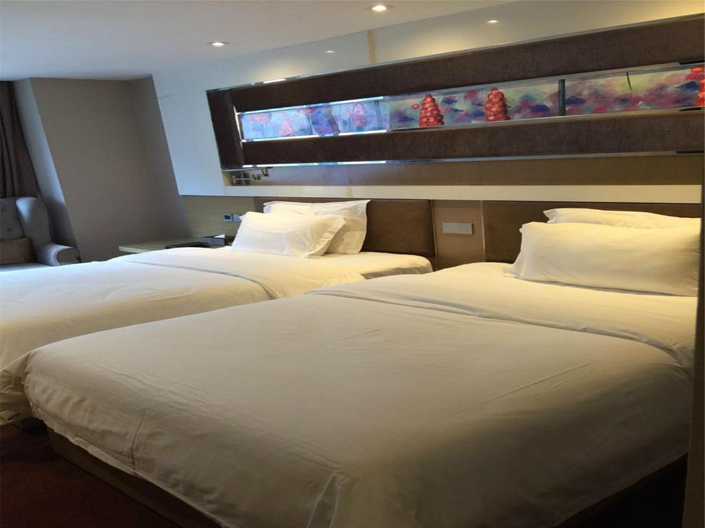 Двухместный (Двухместный номер Делюкс с 2 отдельными кроватями), Lavande Hotel Guangzhou Panyu Changlong Zhong Hua Food City Branch