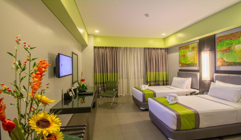 Двухместный (Улучшенный номер), Bayfront Hotel Cebu