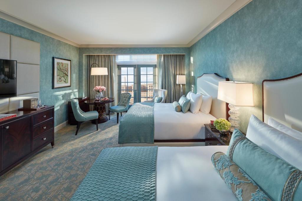 Четырехместный (Двухместный номер Делюкс с кроватью размера «queen-size»), Mandarin Oriental Washington DC