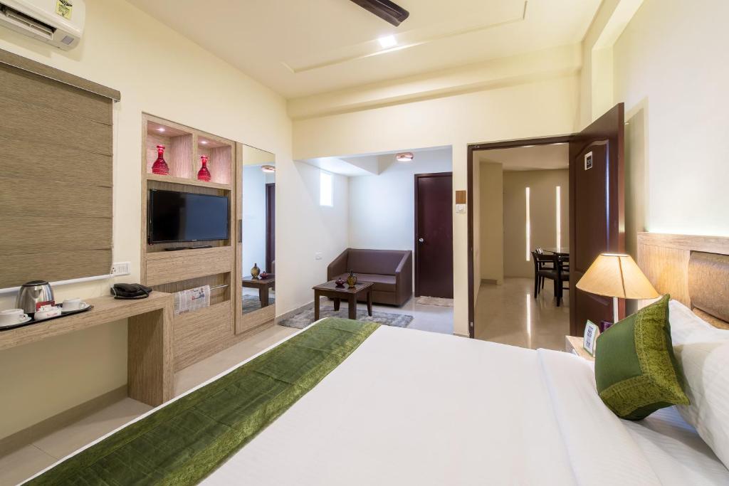 Двухместный ([Sanitized] Deluxe Double or Twin Room), Treebo Nestlay Casa