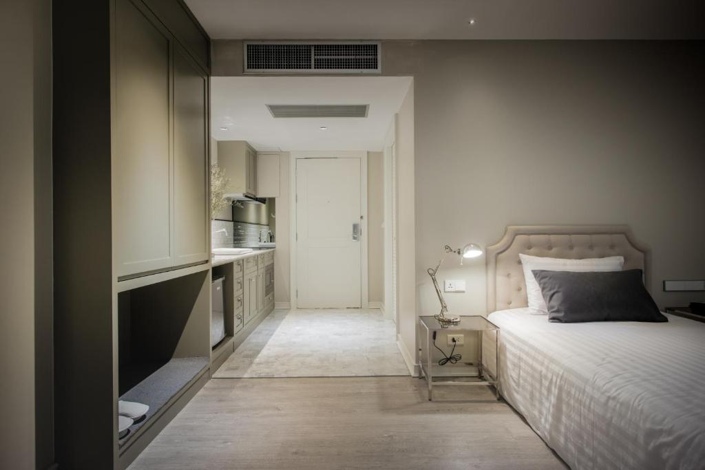 Двухместный (Представительский номер-студио — Кровать размера «king-size»), Hotel Once Bangkok