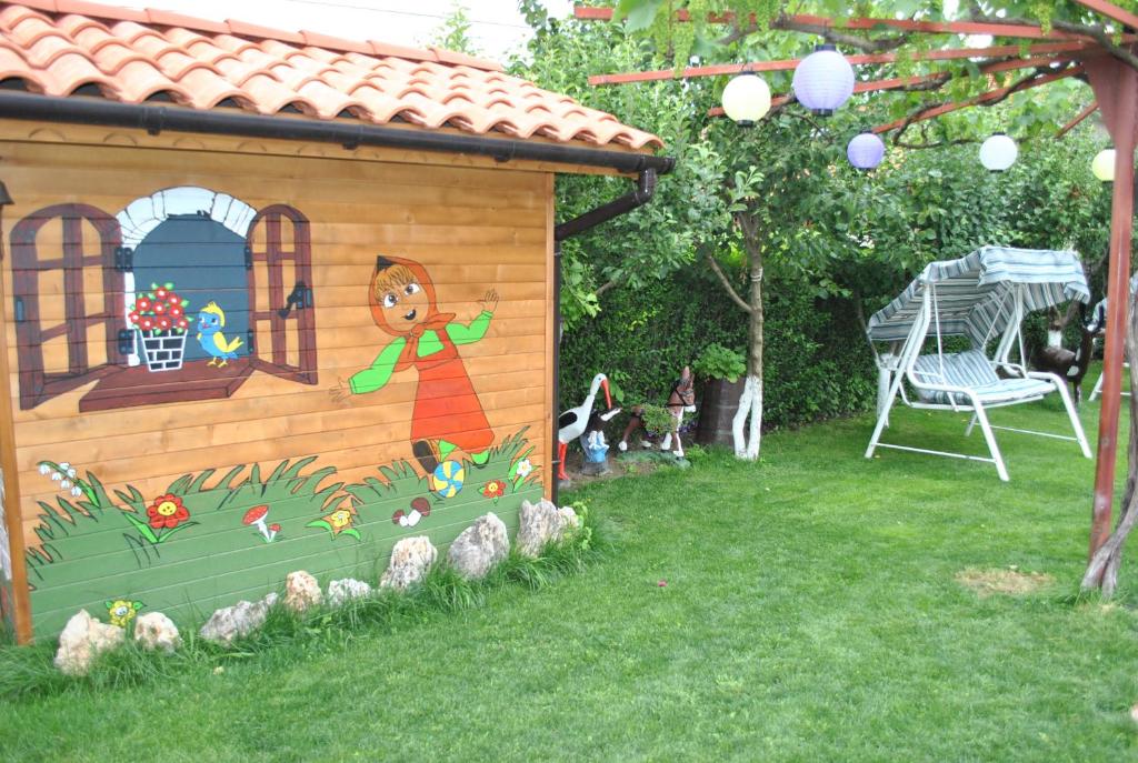 Двухместный (Двухместный номер с 1 кроватью и террасой), Family hotel Complex Gradina