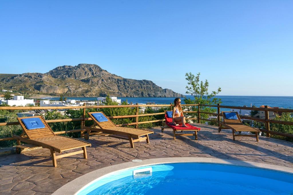 Family Villa Ellis Plakias with private pool 200m to the beach walking distance to the amenities photo 3