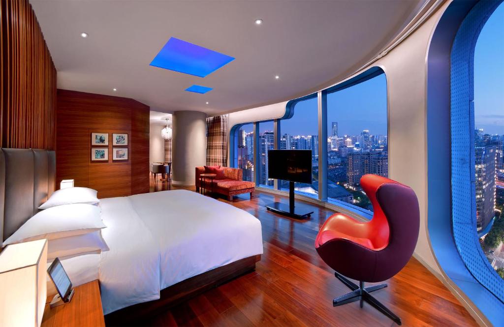 Двухместный (Очень просторный номер с кроватью размера «king-size»), Andaz Xintiandi, Shanghai