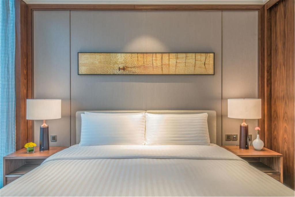 Апартаменты (Апартаменты Делюкс с 2 спальнями), Oakwood Residence Damei Beijing