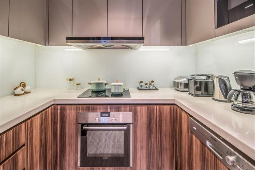 Апартаменты (Улучшенные апартаменты с 1 спальней), Oakwood Residence Damei Beijing