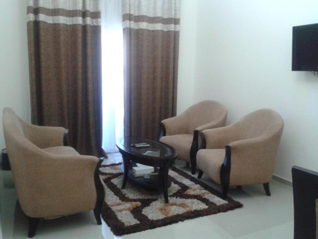 Апартаменты (Апартаменты с 1 спальней), Апарт-отель Al Smou Hotel Apartments