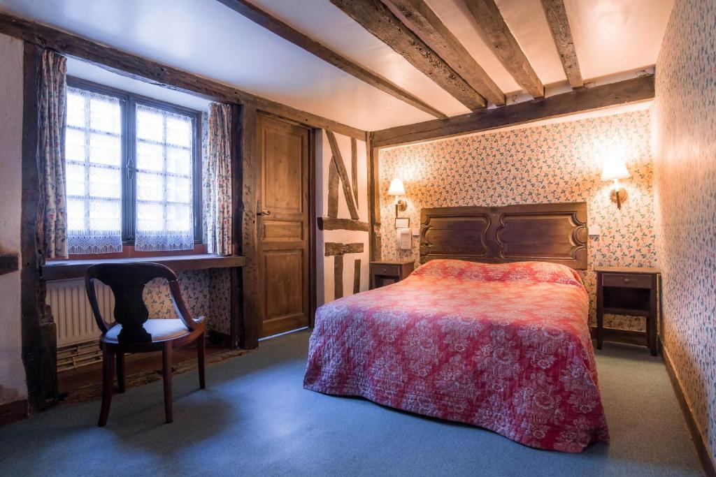 Двухместный (Улучшенный двухместный номер с 1 кроватью), Hotel du Lys