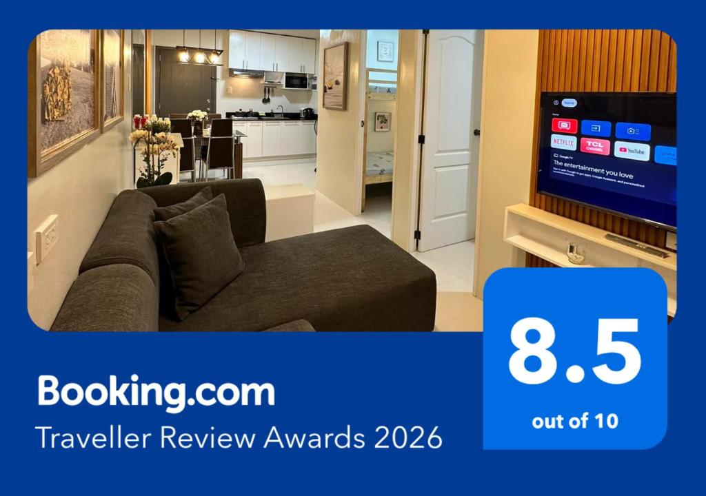 2BR Condo Resort Rentals with Balcony, FREE Pool, Gym and FREE Parking near Airport- B2 5Nambulite