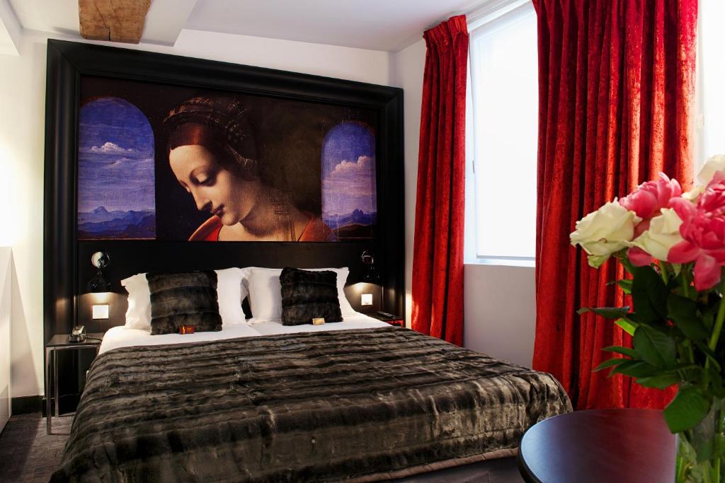 Двухместный (Двухместный номер с 2 отдельными кроватями), Hôtel le Clos de Notre Dame