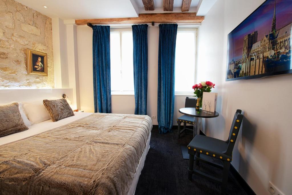 Двухместный (Двухместный номер с 1 кроватью), Hôtel le Clos de Notre Dame