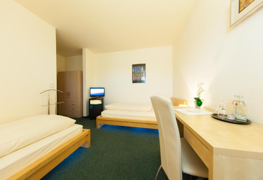 Двухместный (Двухместный номер с 1 кроватью), Garni-Hotel An der Weide