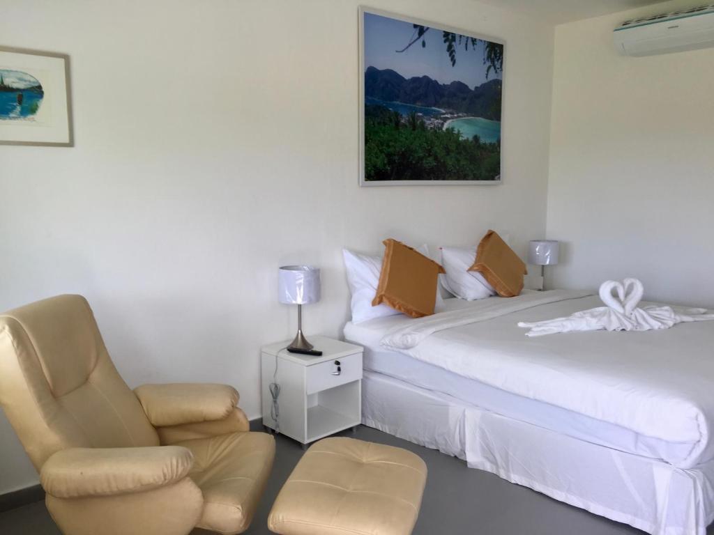 Двухместный (Номер Делюкс с кроватью размера «king-size»), Nadivana Serviced Apartments