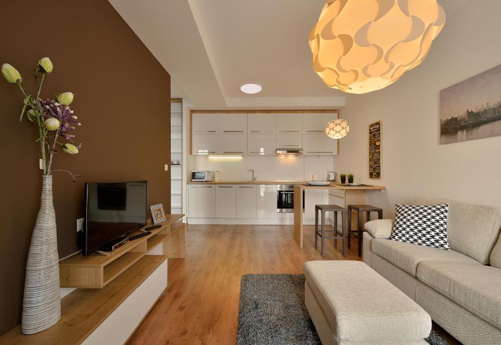 Апартаменты (Апартаменты Делюкс с балконом), Charming&Cozy-Ambiente Apartments