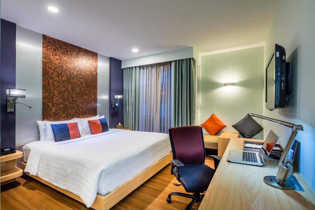 Двухместный (Улучшенный двухместный номер с 1 кроватью), Hotel Solo, Sukhumvit 2, Bangkok