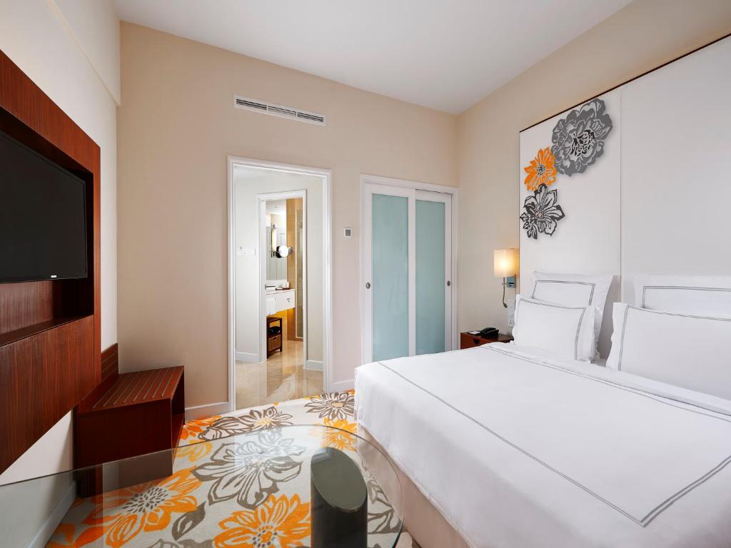 Двухместный (Номер «Swiss Advantage» с кроватью размера «king-size»), Swissotel Merchant Court Singapore