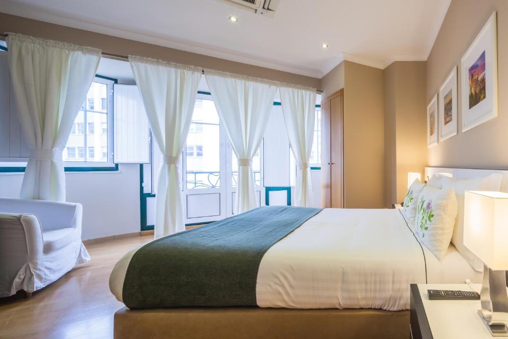 Двухместный (Улучшенный двухместный номер с 1 кроватью), Vila Nova Guesthouse