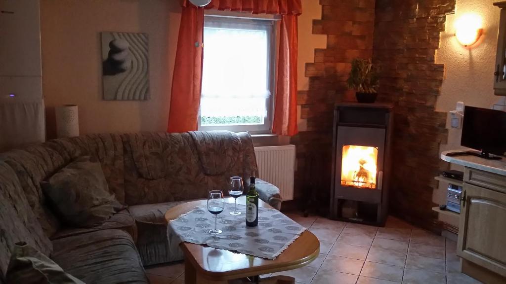 Spreewaldhäuser Golinski mit Kamin am Neuendorfer See photo 2