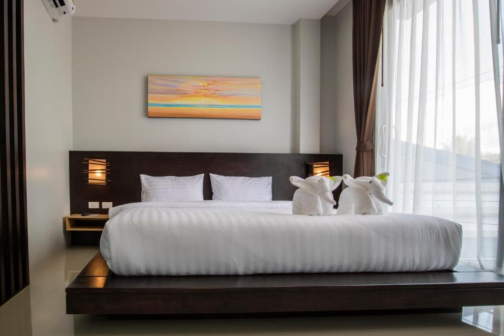 Двухместный (Двухместный номер Делюкс с 1 кроватью и балконом), S2 Residence