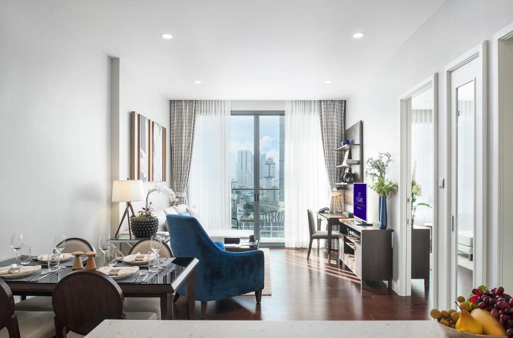 Сьюит (Представительский номер The Pillars с 1 спальней), Отель 137 Pillars Residences Bangkok