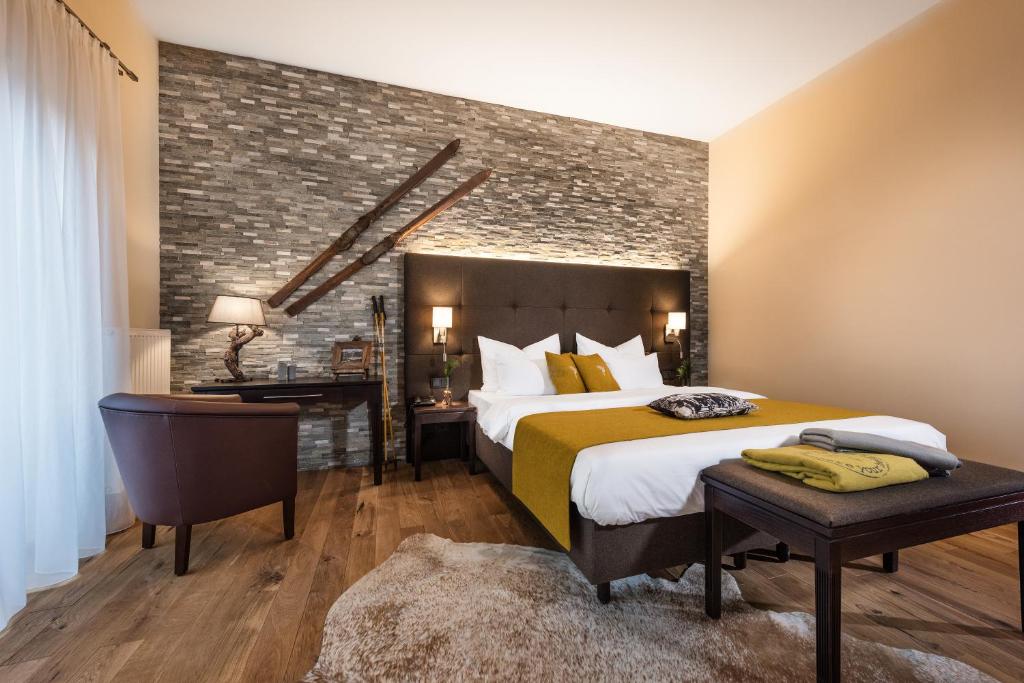 Двухместный (Улучшенный двухместный номер Nordkette с 1 кроватью), Hotel dasMEI