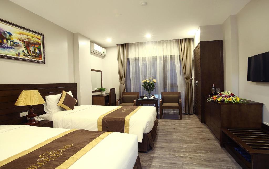 Двухместный (Двухместный номер Делюкс с 2 отдельными кроватями), Blue Pearl West Hotel
