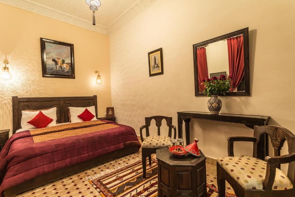 Двухместный (Улучшенный двухместный номер с 1 кроватью), Riad Nasreen