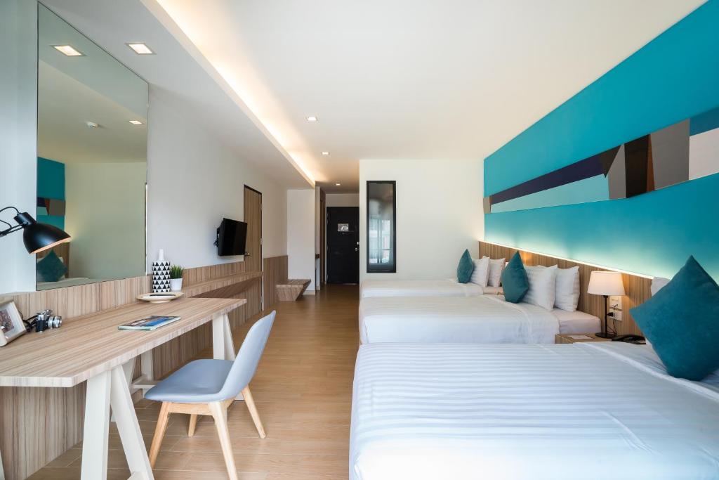 Трехместный (Трехместный номер Делюкс), J Inspired Hotel Pattaya