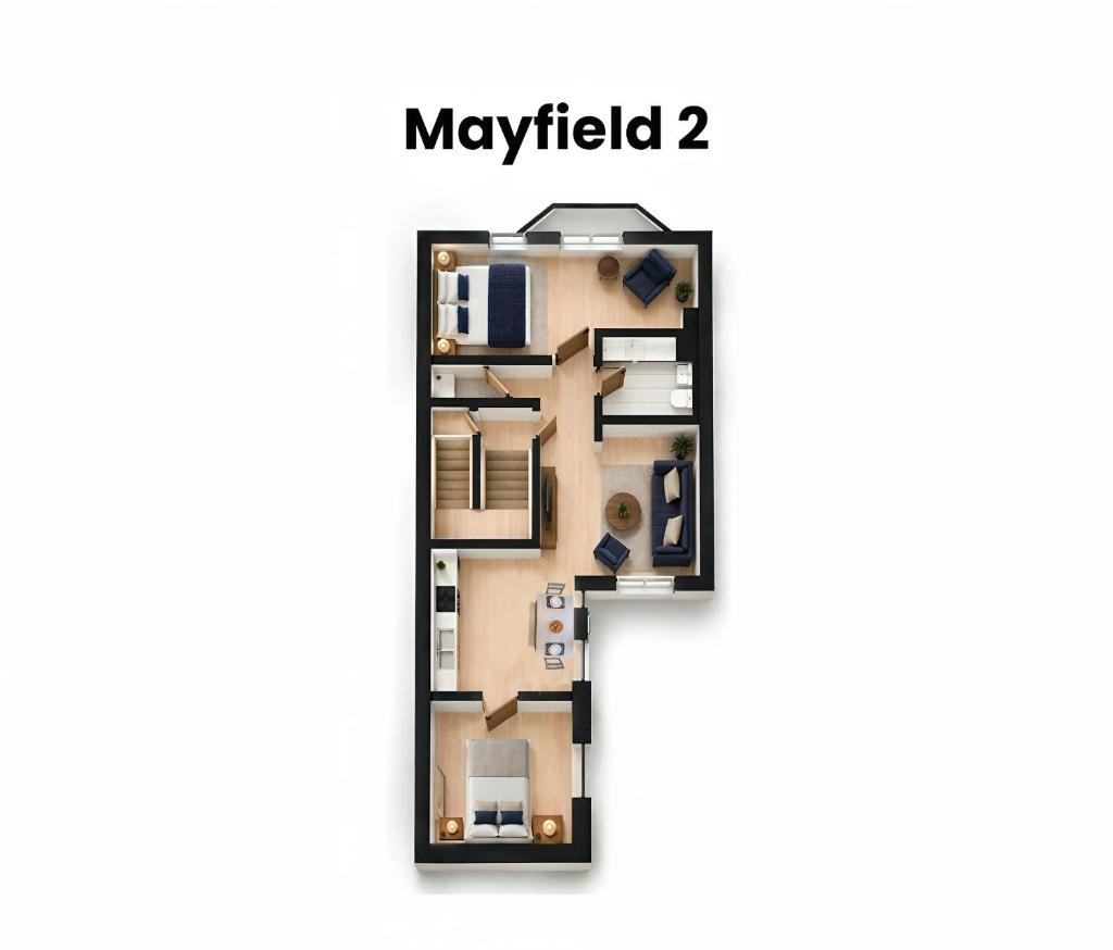 Classic Apartment - Central Harrogate Apartment - Tap to explore photos