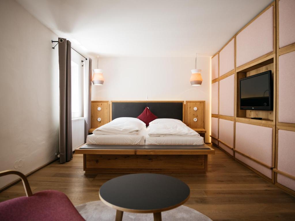 Двухместный (Двухместный номер Делюкс с 1 кроватью), Arthotel Blaue Gans
